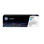 Afbeelding van HP CF401X nr. 201X toner cartridge cyaan hoge capaciteit (origineel) | HPCF401X