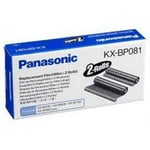 Afbeelding van Panasonic KX-BP081 inktrol zwart 2 stuks (origineel) | PANKX-BP081