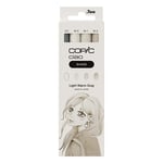 Afbeelding van Copic 22075421 Ciao Shade markerset | Light Warm Grey | beitel/penseel punt | 4 stuks | COP22075421