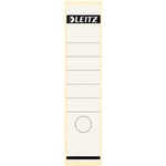 Afbeelding van Leitz 1640 rugetiketten | wit | zelfklevend | breed | 61 mm x 285 mm | 10 etiketten | LEI16400001