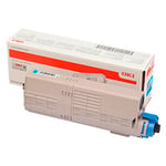 Afbeelding van OKI 46490403 toner cartridge cyaan (origineel) | OKI46490403