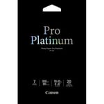 Afbeelding van Canon PT-101 platinum pro fotopapier | 10 x 15 cm | 300 gr. | 20 vel | CANPR-10110X15