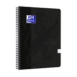 Afbeelding van Oxford Touch spiraalblok | A4 | geruit | zwart | 70 vel | OXF400134120