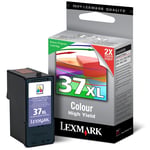 Afbeelding van Lexmark 18C2180 nr. 37XL inktcartridge kleur hoge capaciteit (origineel) | LEX18C2180