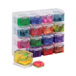 Afbeelding van Really Useful Box muurkubus | polypropyleen | assorti | 16 x 0,14 liter | UB14ORA