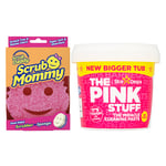 Afbeelding van The Pink Stuff Paste (850 gram) + Scrub Mommy spons roze | TPS-TPSPMSR