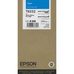 Afbeelding van Epson T6532 inktcartridge cyaan (origineel) | EPST653200