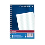 Afbeelding van Atlanta notitieboek met spiraal | A6 | gelinieerd | 50 vel | ATL2206012600