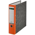 Afbeelding van Leitz 1080 ordner | A4 | karton | oranje | 80 mm | LEI10805045