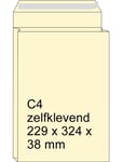 Afbeelding van Raadhuis monsterzak | crème | zelfklevend | C4 | 229 x 324 x 38 mm | 125 stuks | RAARD-309582