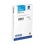 Afbeelding van Epson T9072 inktcartridge cyaan extra hoge capaciteit (origineel) | EPSC13T907240