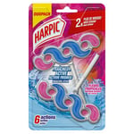 Afbeelding van Harpic Toiletblok | Tropische Bloemen | 35 gram | 2 stuks | QC-HA-00023