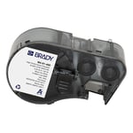Afbeelding van Brady M4-81-488 polyester labels zwart op wit | 6,35 mm x 48,26 mm (origineel) | BRAM4-81-488