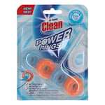 Afbeelding van At Home Clean Power Rings Toiletblok  | Aqua Power | 40 gram| | QC-AT-00054