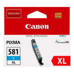 Afbeelding van Canon CLI-581C XL inktcartridge cyaan hoge capaciteit (origineel) | CANCLI-581CXL