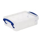 Afbeelding van Really Useful Box opbergdoos | polypropyleen | transparant | 350 ml | UB035C