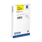 Afbeelding van Epson T9074 inktcartridge geel extra hoge capaciteit (origineel) | EPSC13T907440