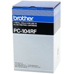 Afbeelding van Brother PC-104RF donorrol zwart 4 stuks (origineel) | BROPC-104RF