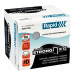 Afbeelding van Rapid 9/12 superstrong nietjes gegalvaniseerd | tot 90 vel | 5000 stuks | RAP24871400