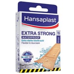 Afbeelding van Hansaplast pleisters | Extra Strong | Waterproof | 16 strips | HAN00114