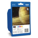 Afbeelding van Brother LC-1100 Colorpack 3 kleuren (CMY) | BRB-LC1100RBWBP