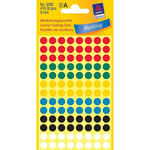Afbeelding van Avery Zweckform 3090 markeringspunten | 8 mm | assorti | 416 etiketten | AVE3090