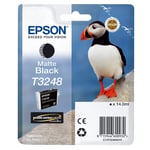 Afbeelding van Epson T3248 inktcartridge mat zwart (origineel) | EPST3248