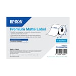 Afbeelding van Epson C33S045739 premium matte doorlopende labelrol 203 mm x 60 m (origineel) | EPSC33S045739