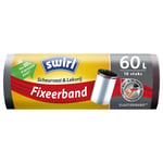 Afbeelding van Swirl vuilniszakken met fixeerband | voor pedaalemmers | 60 liter | 10 stuks | SWI1035447
