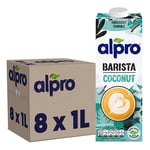 Afbeelding van Alpro Barista Coconut plantaardige opschuimmelk | 1 liter | 8 stuks | ALP62081