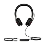 Afbeelding van Yealink UH38 Dual Teams bekabelde headset | USB | zwart | YEAUH38DUALBAT-TEAMS