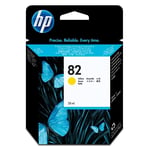 Afbeelding van HP CH568A nr. 82 inktcartridge geel (origineel) | HPCH568A