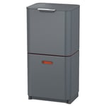 Afbeelding van Joseph Joseph Intelligent Waste trio afvalemmer | donkergrijs | 2 x 30 liter | JO700NA1037