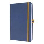 Afbeelding van Sigel SI-LS105 Linescape notitieboek | A5 | gelinieerd | 80 gr. | 88 vel | blauw | SIGSI-LS105