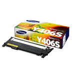 Afbeelding van Samsung CLT-Y406S toner cartridge geel (origineel) | SAMCLT-Y406S