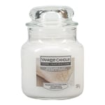 Afbeelding van Yankee Candle Home Inspiration geurkaars | White Linen & Lace | Small Jar | 104 g | YA833NA5922