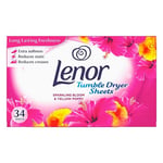 Afbeelding van Lenor Droogtrommeldoekjes | Sparkling Bloom & Yellow Poppy | 34 doekjes | QC-LE-00255