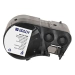 Afbeelding van Brady M5-118-7425 polypropyleen labels zwart op wit | 9,53 mm x 25,4 mm (origineel) | BRAM5-118-7425