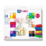 Afbeelding van Fimo 8023C24-1 basis klei | soft | 25g | 24 stuks | STA8023C24-1