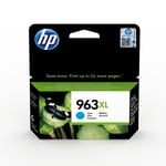 Afbeelding van HP 3JA27AE nr. 963XL inktcartridge cyaan hoge capaciteit (origineel) | HP3JA27AE