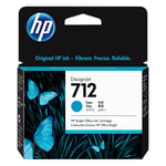 Afbeelding van HP 3ED67A nr. 712 inktcartridge cyaan (origineel) | HP3ED67A