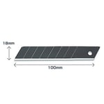 Afbeelding van Olfa LBB-10B reserve afbreekbare snijmesjes | zwart | 18 mm | OLFLBB-10