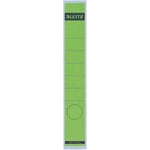 Afbeelding van Leitz 1648 rugetiketten | groen | zelfklevend | smal | 39 mm x 285 mm | 10 etiketten | LEI16480055