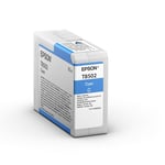 Afbeelding van Epson T8502 inktcartridge cyaan (origineel) | EPST8502