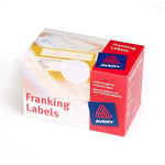Afbeelding van Avery Zweckform FL01 frankeeretiketten | wit | 140 mm x 38 mm | 50 etiketten | AVEFL01