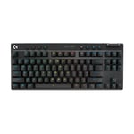 Afbeelding van Logitech Pro X TKL gaming toetsenbord | QWERTY | draadloos | zwart | LOG920-012136