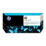 Afbeelding van HP C4823A nr. 80 printkop geel / printkopreiniger (origineel) | HPC4823A