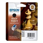 Afbeelding van Epson T0511 inktcartridge zwart (origineel) | EPST051140