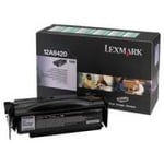 Afbeelding van Lexmark 12A8420 toner cartridge zwart (origineel) | LEX12A8420