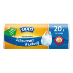 Afbeelding van Swirl vuilniszakken met handvatten Scheurvast & lekvrij | 20 liter | 20 stuks | SWI6772034